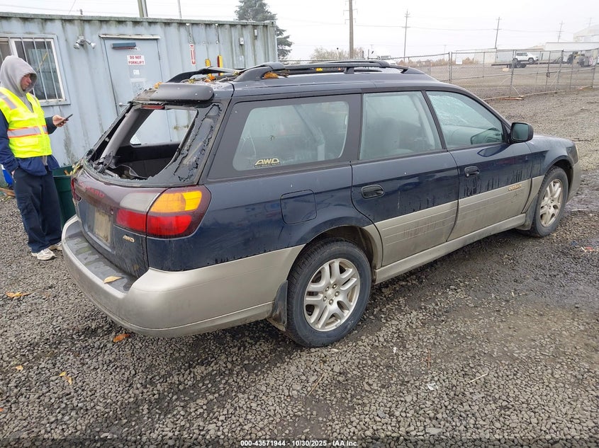 4S3BH665416671113 2001 SUBARU OUTBACK photo no. 4