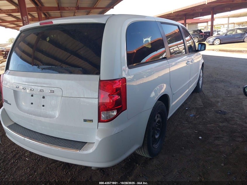 2014 DODGE GRAND CARAVAN SE - 2C4RDGBGXER393629