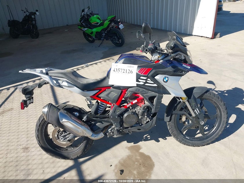 2022 BMW G310 Gs VIN: WB30G3305NRA22210 Lot: 43572126