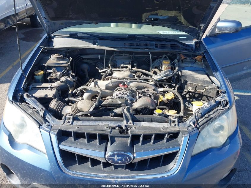 2008 Subaru Outback 2.5I Limited/2.5I Limited L.l. Bean Edition VIN: 4S4BP62C287353272 Lot: 43572147