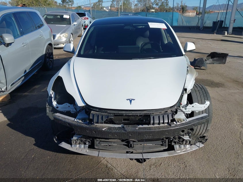 2022 Tesla Model 3 Long Range Dual Motor All-Wheel Drive VIN: 5YJ3E1EB4NF341442 Lot: 43572240