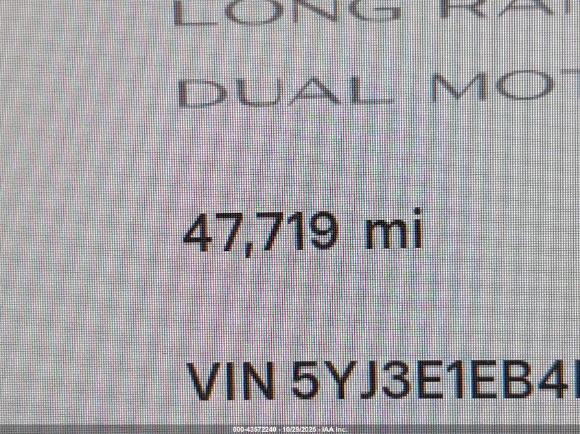 2022 Tesla Model 3 Long Range Dual Motor All-Wheel Drive VIN: 5YJ3E1EB4NF341442 Lot: 43572240
