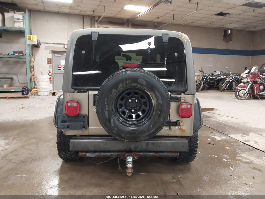 2005 Jeep Wrangler Sport VIN: 1J4FA49S35P384285 Lot: 43572257