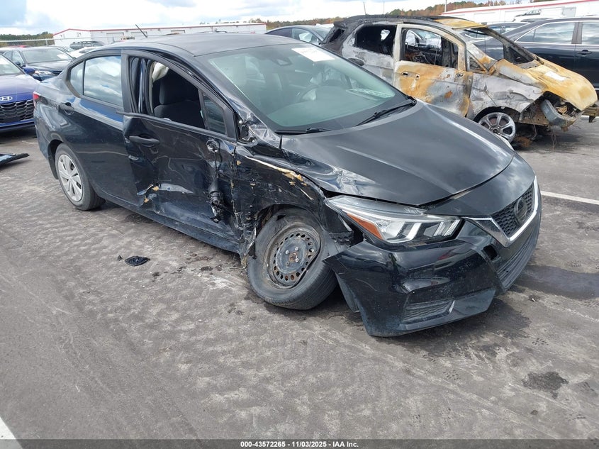 2021 NISSAN VERSA S XTRONIC CVT - 3N1CN8DV1ML858172