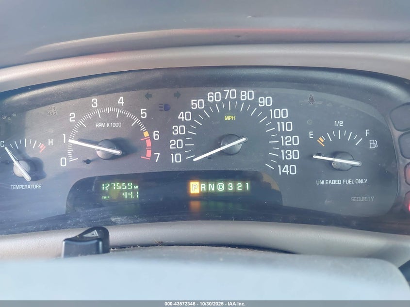 2003 Buick Park Avenue VIN: 1G4CW54K334115673 Lot: 43572346