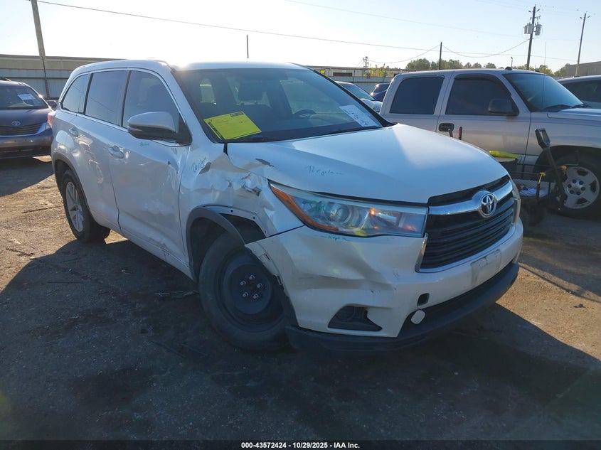 TOYOTA HIGHLANDER LE