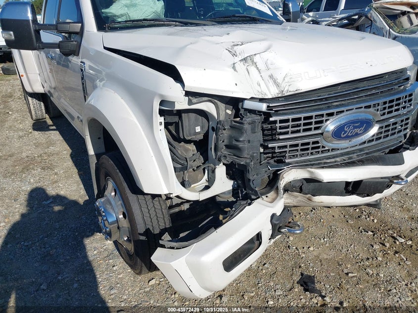 2017 Ford F-450 Platinum VIN: 1FT8W4DT6HEF06220 Lot: 43572429