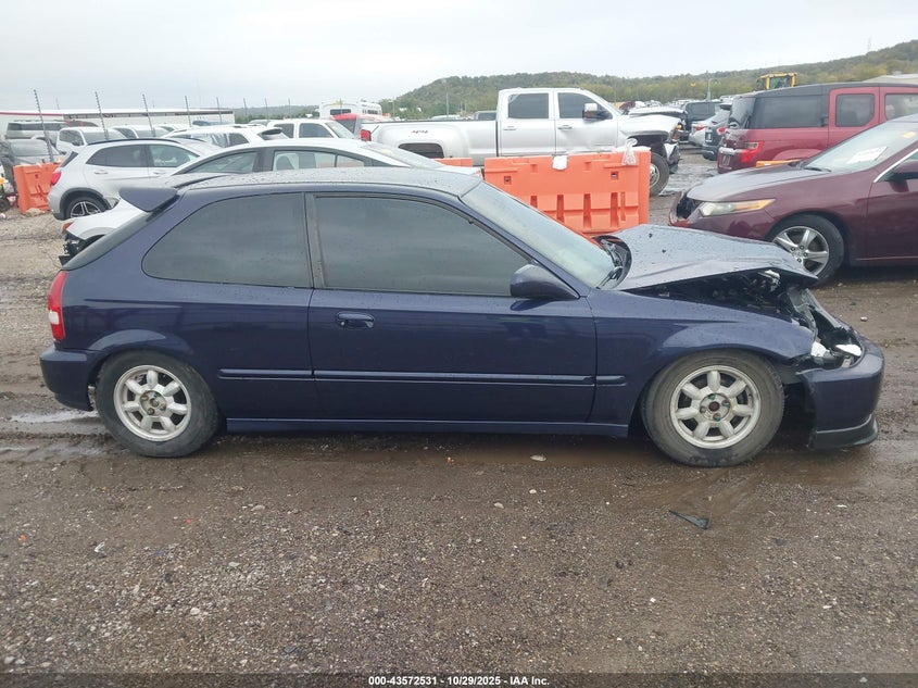 1998 Honda Civic Dx VIN: 2HGEJ6435WH001144 Lot: 43572531