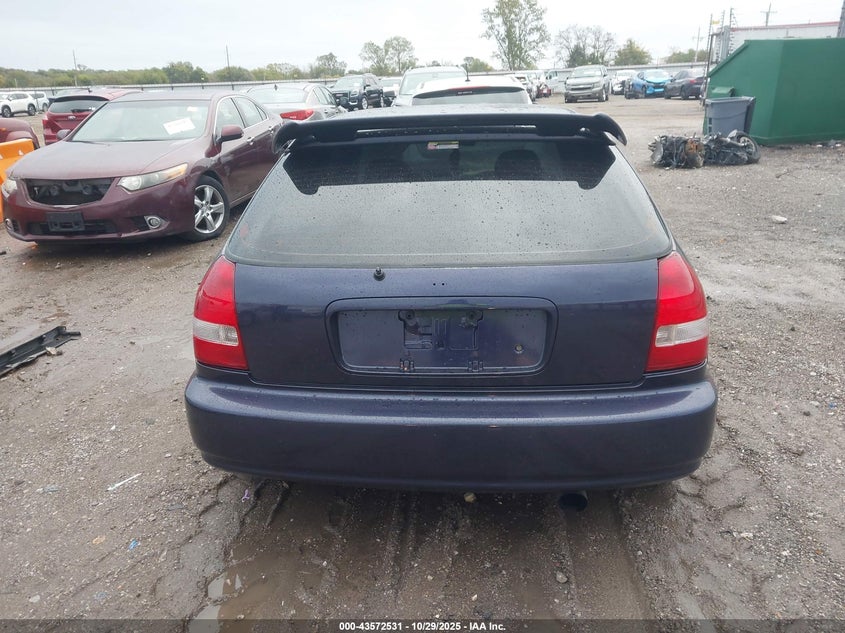 1998 Honda Civic Dx VIN: 2HGEJ6435WH001144 Lot: 43572531