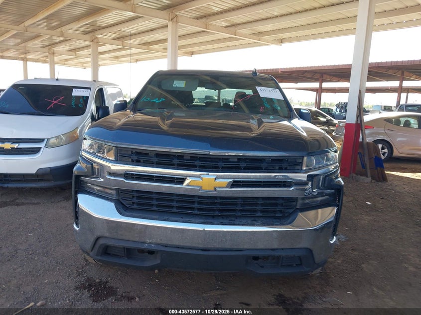 2022 Chevrolet Silverado 1500 Ltd 2Wd Standard Bed Lt VIN: 1GCPWCED5NZ105212 Lot: 43572577