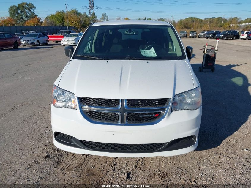 2017 Dodge Grand Caravan Se VIN: 2C4RDGBGXHR855868 Lot: 43572595