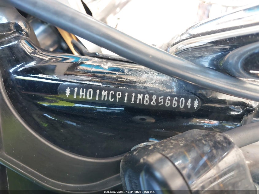 2021 Harley-Davidson Flrt VIN: 1HD1MCP11MB856604 Lot: 43572598