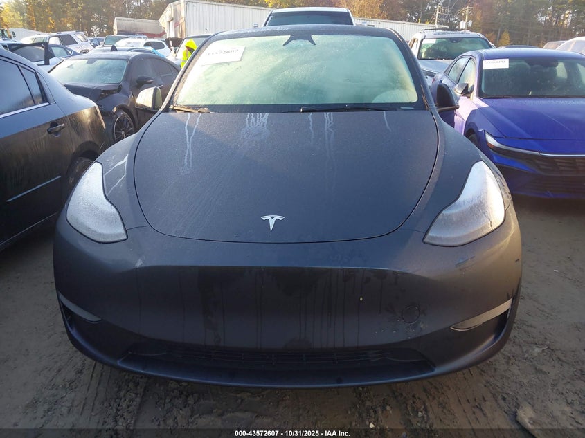 2025 Tesla Model Y Long Range Dual Motor All-Wheel Drive VIN: 7SAYGAEE6SF228536 Lot: 43572607
