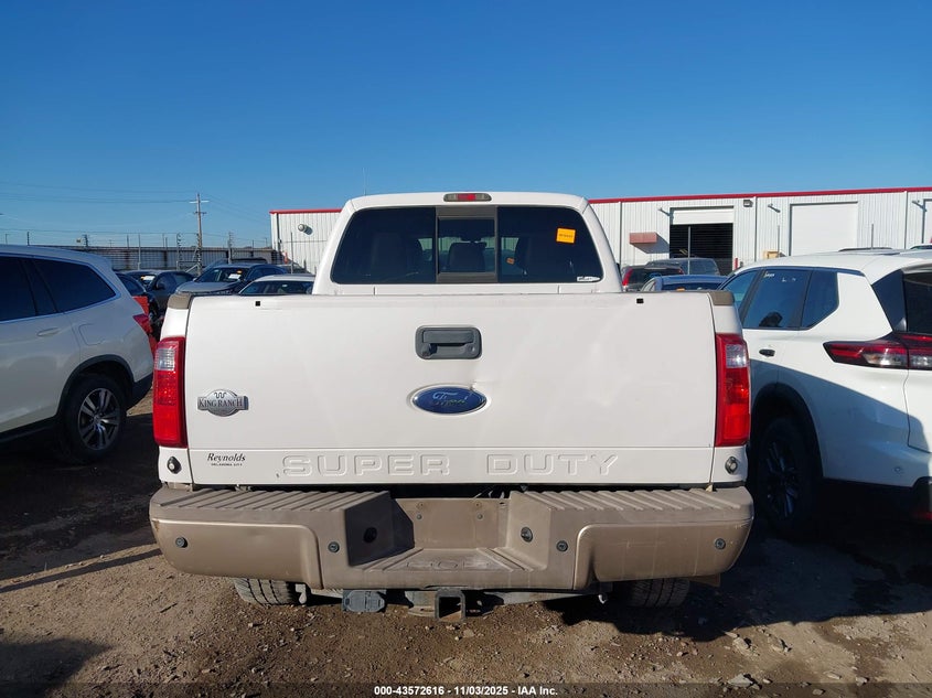 2011 Ford F-350 Lariat VIN: 1FT8W3BT7BEC05749 Lot: 43572616
