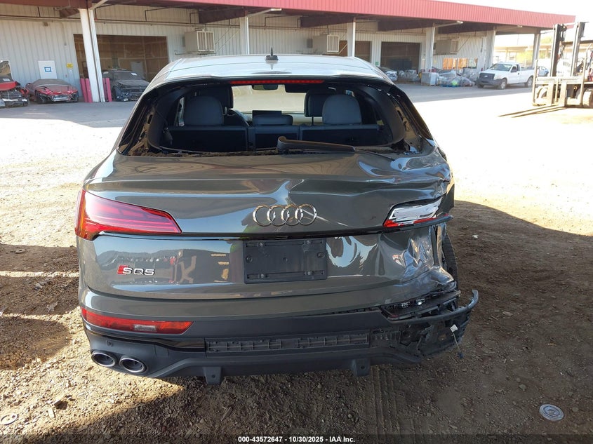 2023 Audi Sq5 Sportback Premium Plus Tfsi Quattro Tiptronic VIN: WA124AFY3P2118648 Lot: 43572647