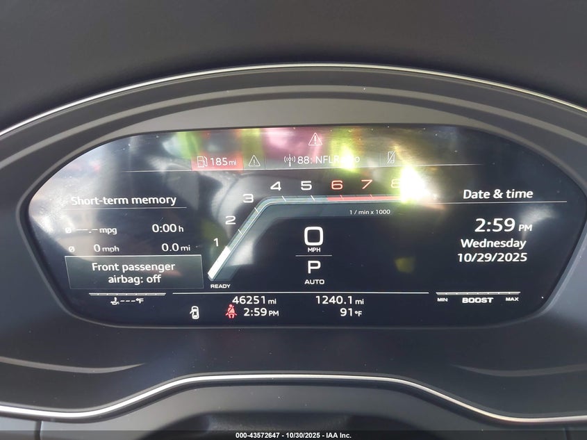 2023 Audi Sq5 Sportback Premium Plus Tfsi Quattro Tiptronic VIN: WA124AFY3P2118648 Lot: 43572647