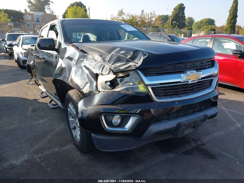 2016 CHEVROLET COLORADO LT - 1GCGSCE37G1244391