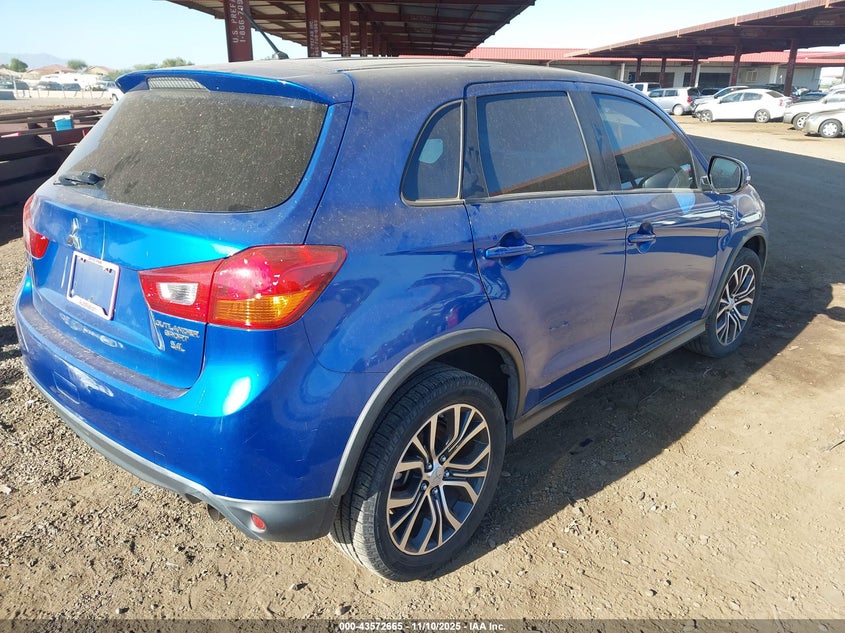 Vin: ja4ap3awxgz049436, lot: 44067735, mitsubishi outlander sport 2.4 es 20164
