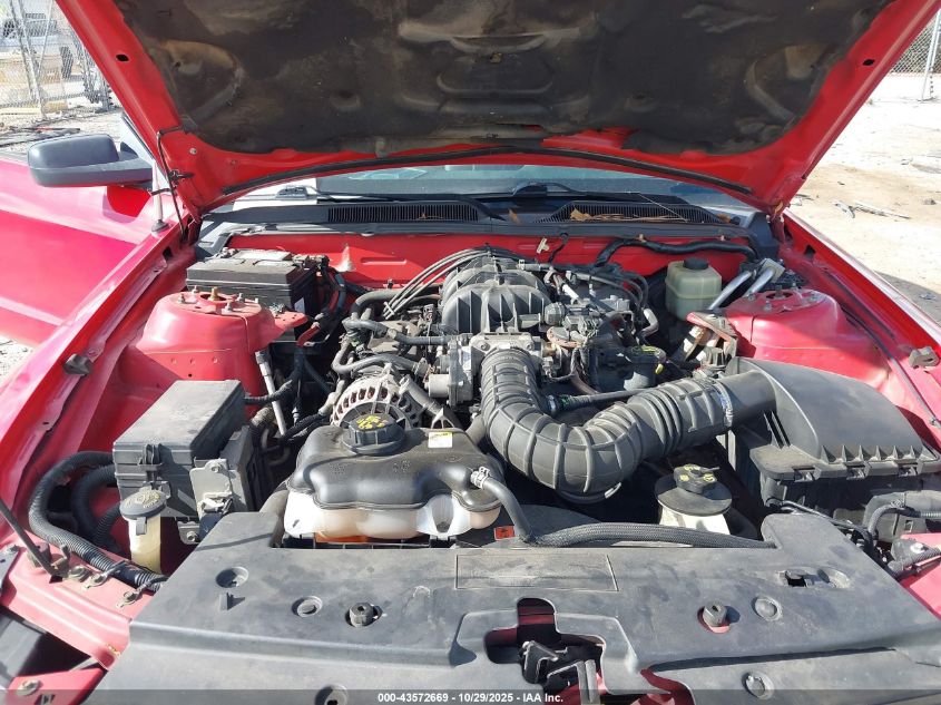 2006 Ford Mustang V6 VIN: 1ZVFT80N165146234 Lot: 43572669