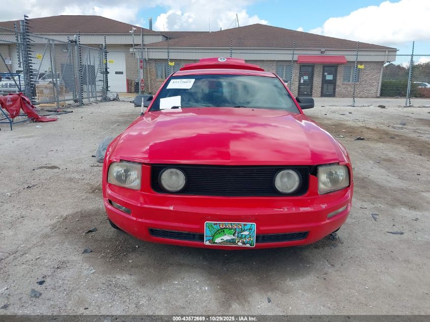 2006 Ford Mustang V6 VIN: 1ZVFT80N165146234 Lot: 43572669