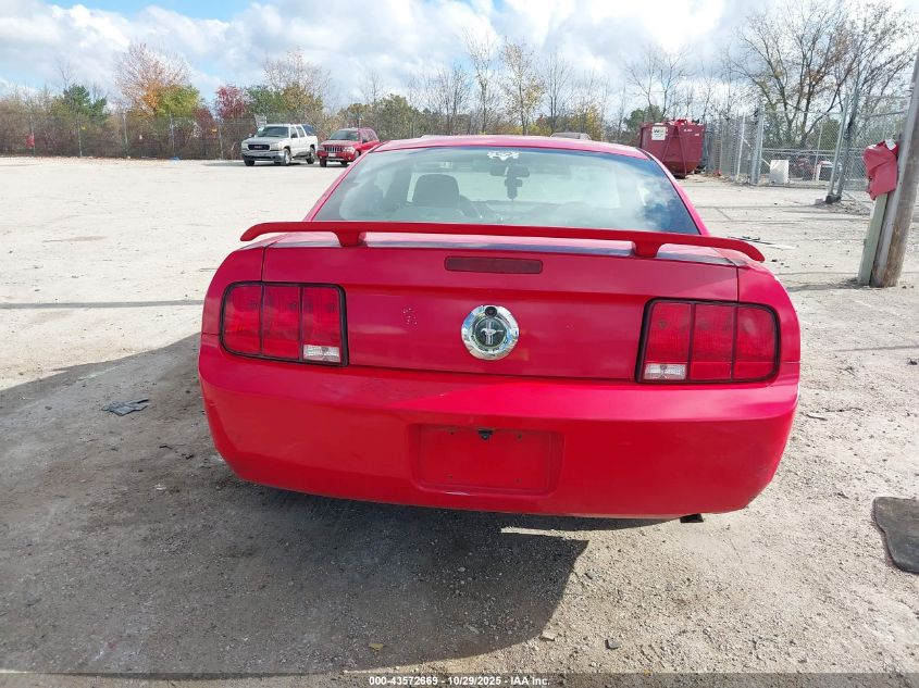 2006 Ford Mustang V6 VIN: 1ZVFT80N165146234 Lot: 43572669