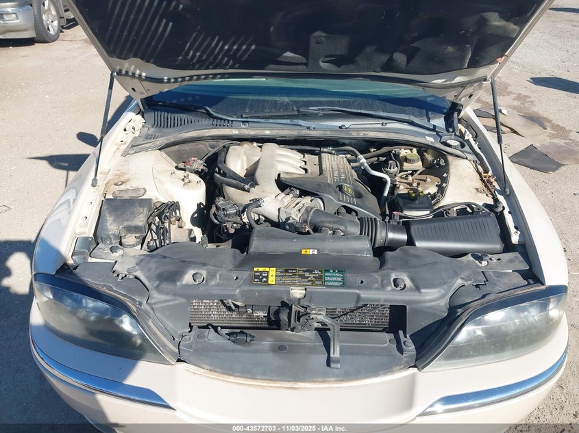 2003 Lincoln Ls V6 VIN: 1LNHM86S53Y682258 Lot: 43572703