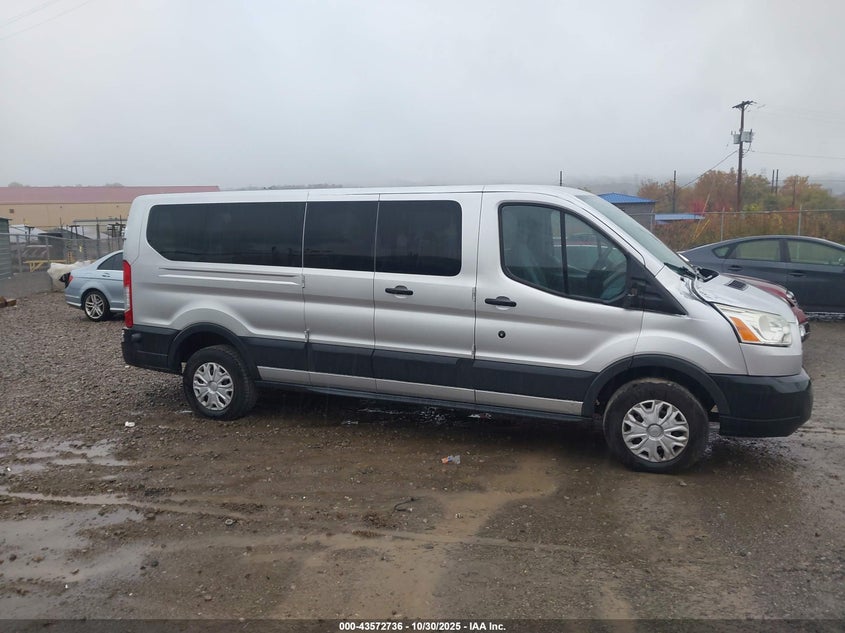 2015 Ford Transit-350 Xlt VIN: 1FBZX2ZM1FKA18593 Lot: 43572736