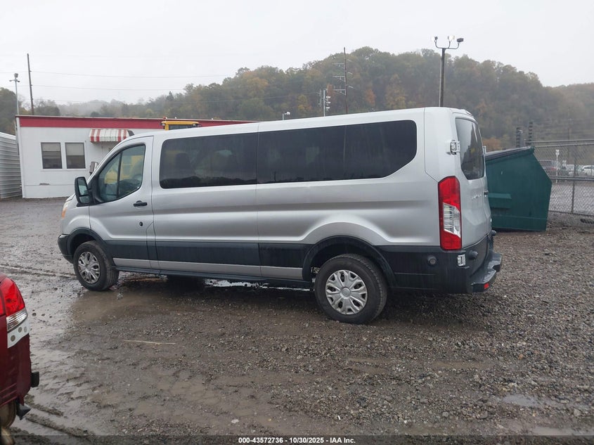 2015 Ford Transit-350 Xlt VIN: 1FBZX2ZM1FKA18593 Lot: 43572736
