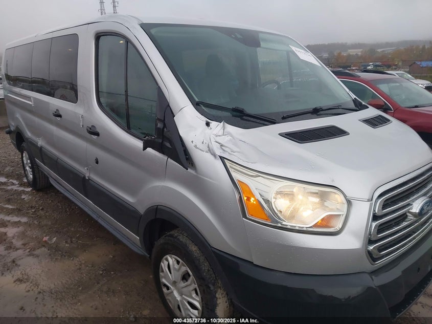 2015 Ford Transit-350 Xlt VIN: 1FBZX2ZM1FKA18593 Lot: 43572736