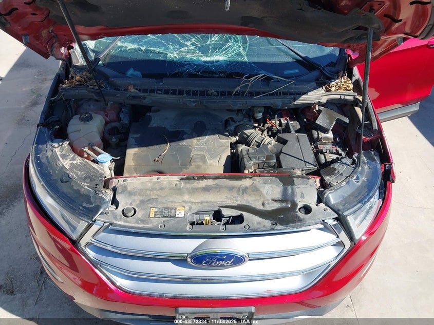2017 Ford Edge Sel VIN: 2FMPK3J86HBC43994 Lot: 43572834