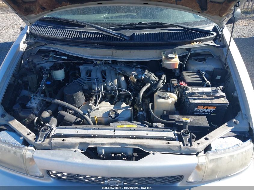 1997 Nissan Quest Gxe/Xe VIN: 4N2DN1118VD824907 Lot: 43572882