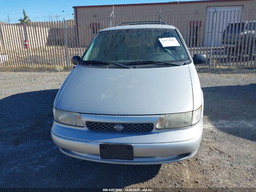 1997 Nissan Quest Gxe/Xe VIN: 4N2DN1118VD824907 Lot: 43572882