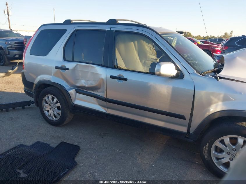 2006 Honda Cr-V Ex VIN: JHLRD68886C025215 Lot: 43572903