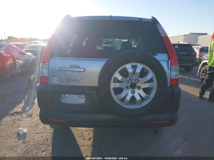 2006 Honda Cr-V Ex VIN: JHLRD68886C025215 Lot: 43572903