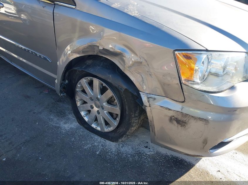 2016 Chrysler Town & Country Touring VIN: 2C4RC1BG4GR297241 Lot: 43572936