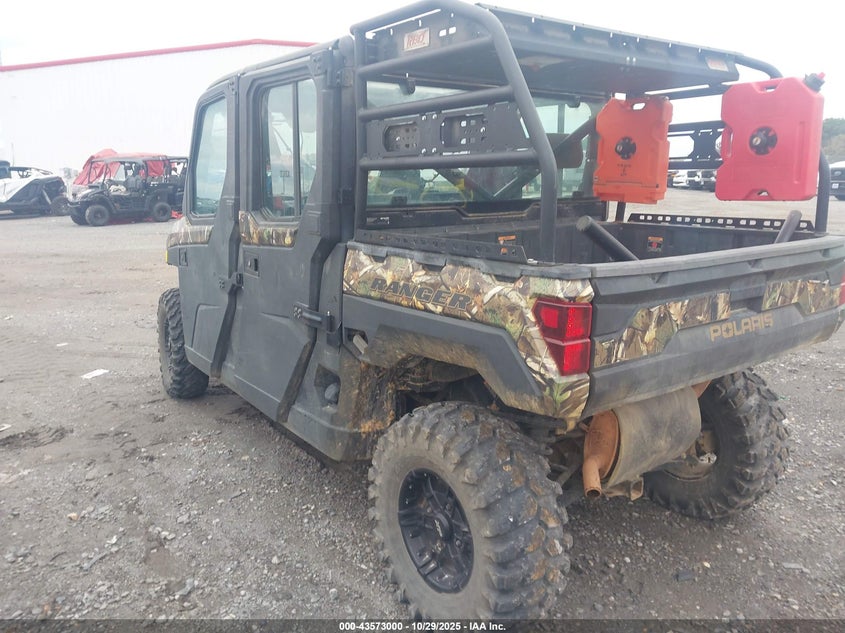 2021 Polaris Ranger Crew Xp 1000 Northstar Ultimate VIN: 4XARSY993M8470832 Lot: 43573000