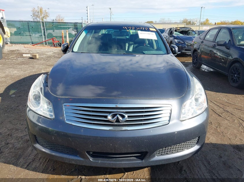 2008 Infiniti G35X VIN: JNKBV61F68M271454 Lot: 43573079