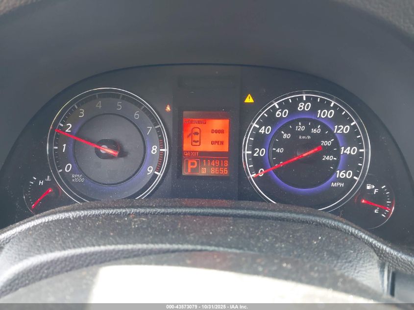 2008 Infiniti G35X VIN: JNKBV61F68M271454 Lot: 43573079