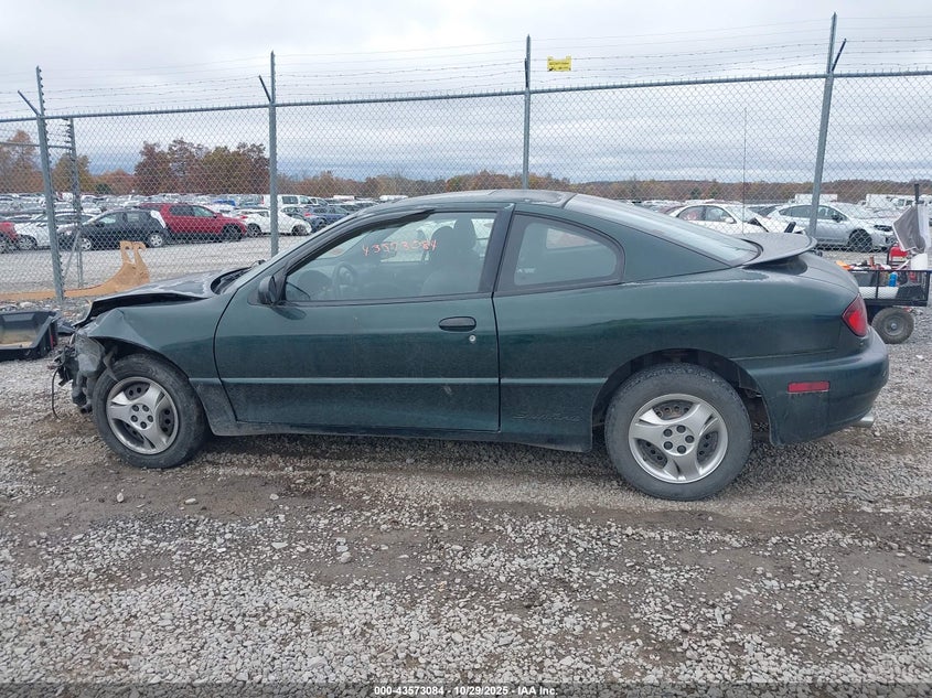 2003 Pontiac Sunfire VIN: 1G2JB12F837296021 Lot: 43573084