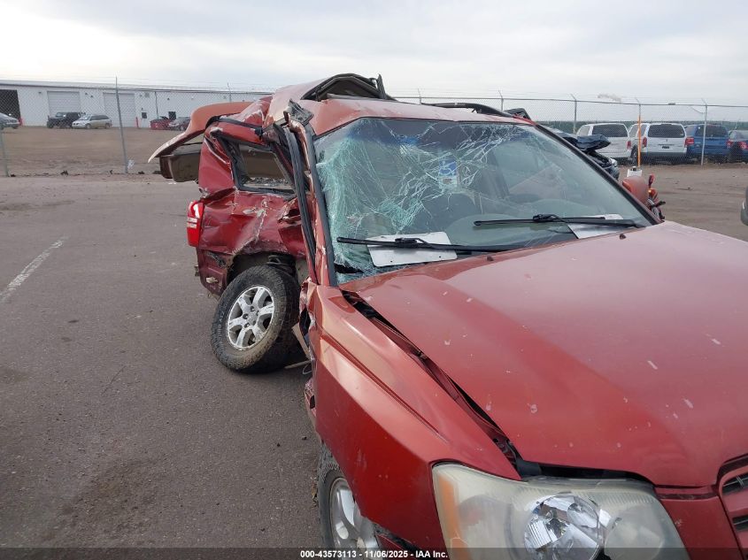 2003 Toyota Highlander Limited V6 VIN: JTEHF21A330121013 Lot: 43573113