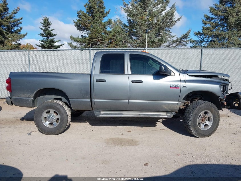 2008 Dodge Ram 2500 Slt/Power Wagon VIN: 3D7KS28A88G154450 Lot: 43573156