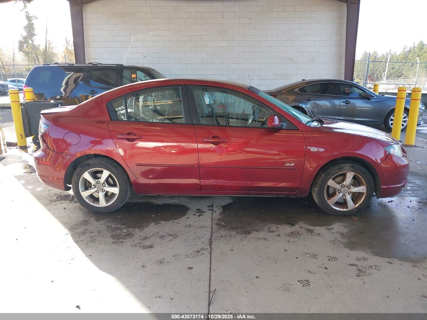 2006 Mazda Mazda3 S VIN: JM1BK323261510655 Lot: 43573174