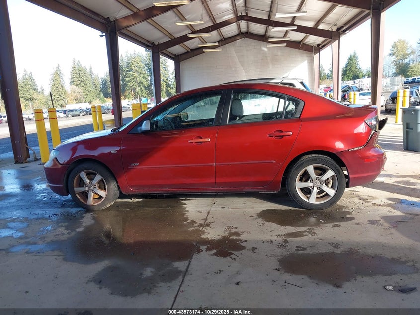 2006 Mazda Mazda3 S VIN: JM1BK323261510655 Lot: 43573174