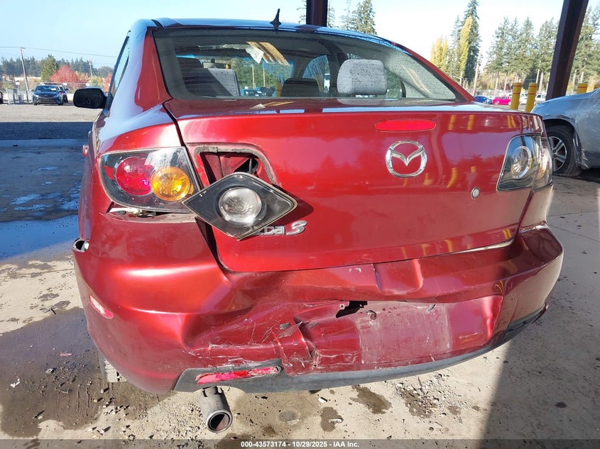 2006 Mazda Mazda3 S VIN: JM1BK323261510655 Lot: 43573174
