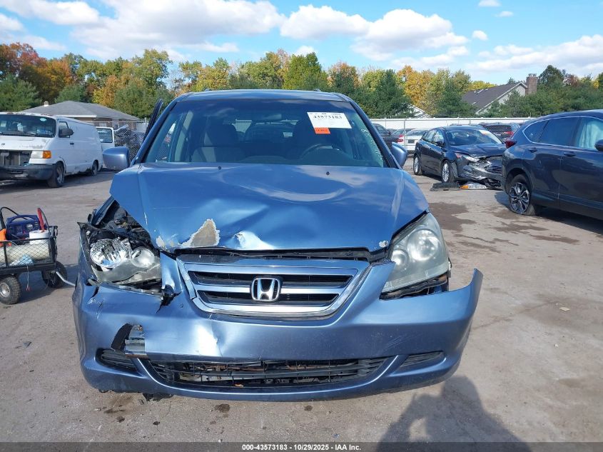 2007 Honda Odyssey Ex VIN: 5FNRL38417B031986 Lot: 43573183