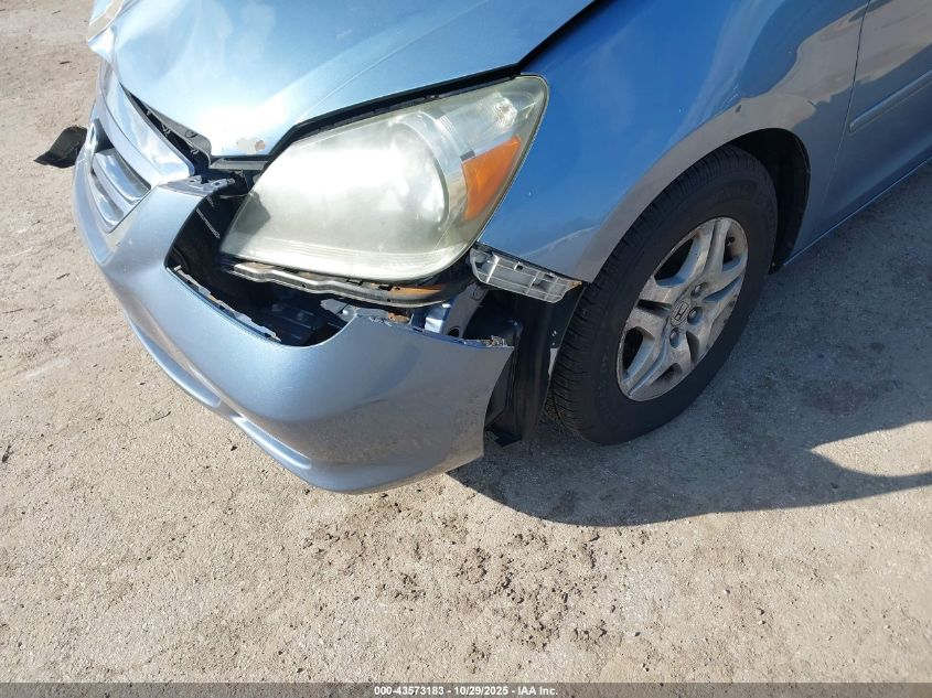 2007 Honda Odyssey Ex VIN: 5FNRL38417B031986 Lot: 43573183