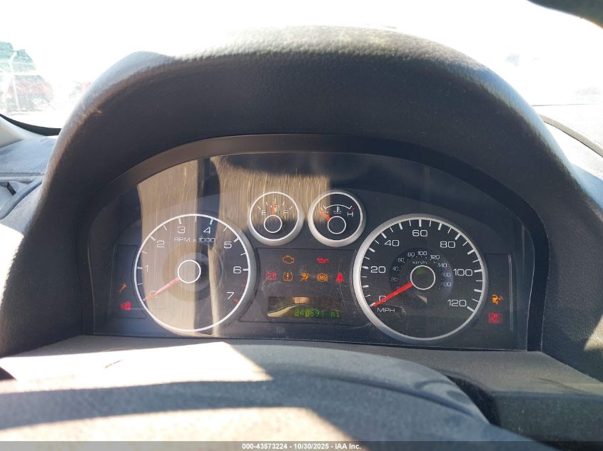 2009 Ford Fusion Se VIN: 3FAHP07Z89R192550 Lot: 43573224