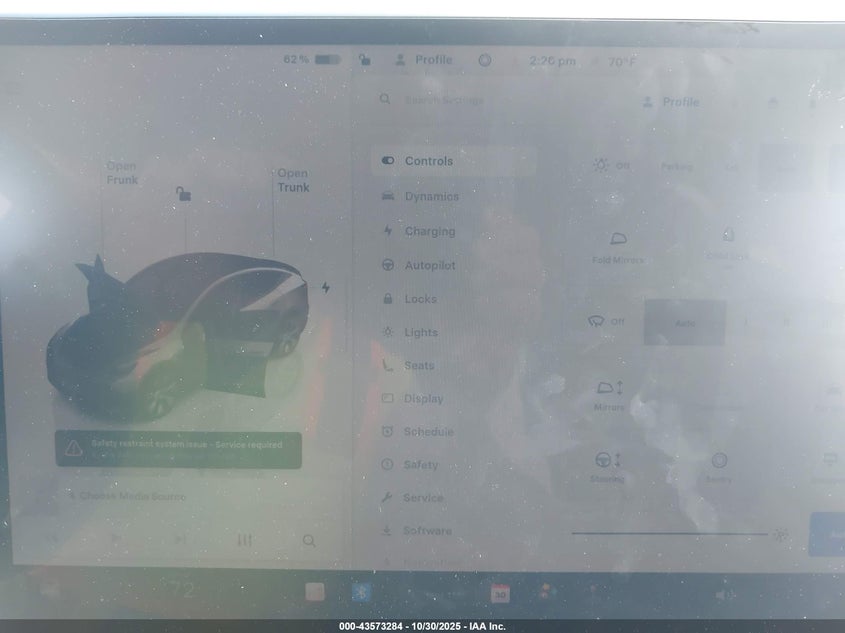 2023 Tesla Model Y Awd/Long Range Dual Motor All-Wheel Drive VIN: 7SAYGDEE9PA120577 Lot: 43573284