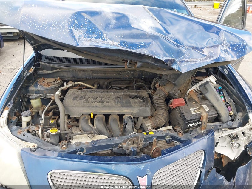 2008 Pontiac Vibe VIN: 5Y2SL65888Z424633 Lot: 43573321