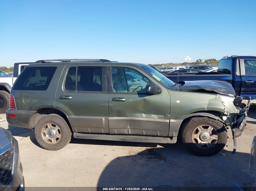 2002 Mercury Mountaineer VIN: 4M2ZU66K12ZJ39635 Lot: 43573418